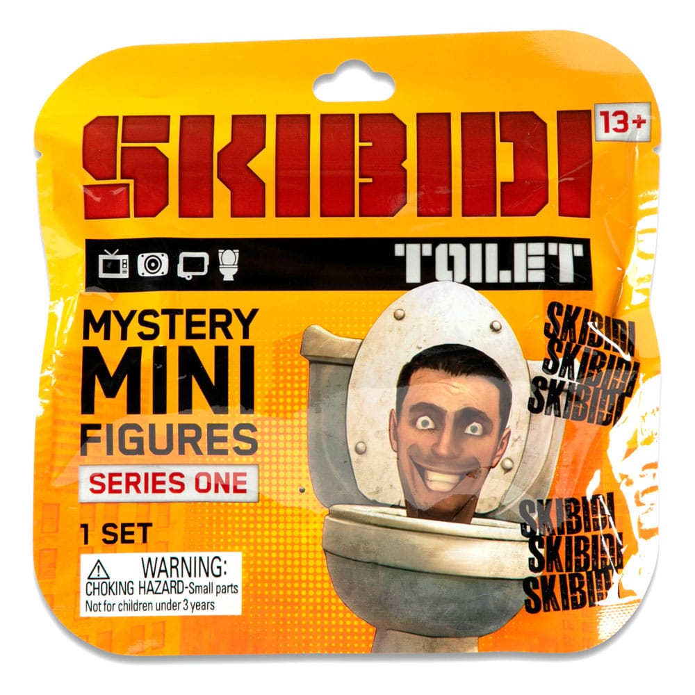 Skibidi Toilet Minifigures Series 1 Display 24 Bonkers Toys