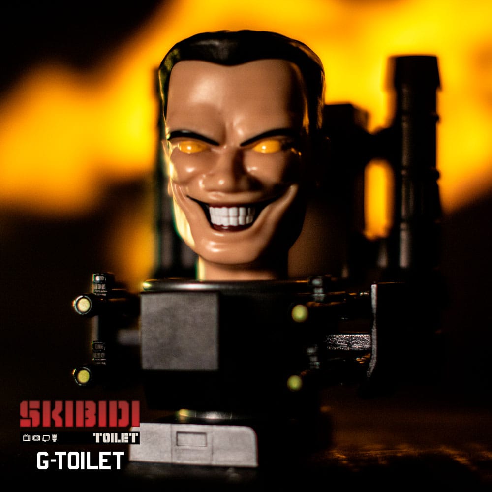Skibidi Toilet Figures Series 1 Display 9 Bonkers Toys