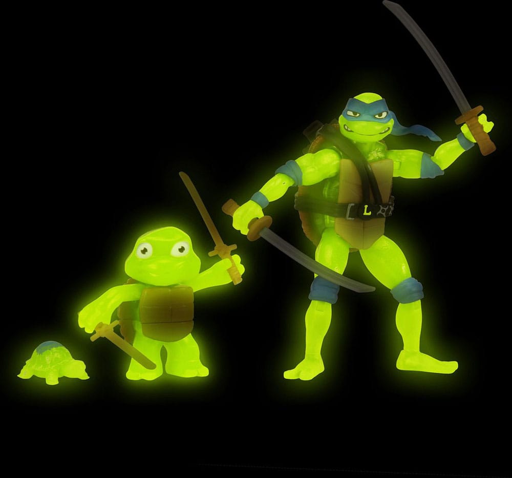 Teenage Mutant Ninja Turtles Mutant Mayhem Action Figure 3 Pack Leonardo Evolution Playmates