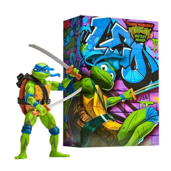 Teenage Mutant Ninja Turtles Mutant Mayhem Action figure Comic Con Leonardo Playmates