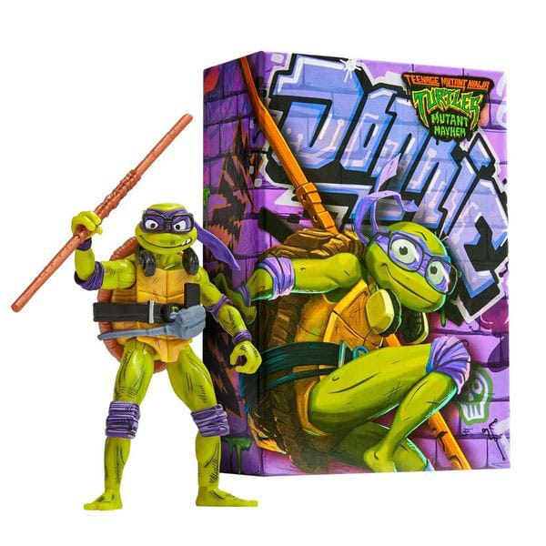 Teenage Mutant Ninja Turtles Mutant Mayhem Action figure Comic Con Donatello Playmates
