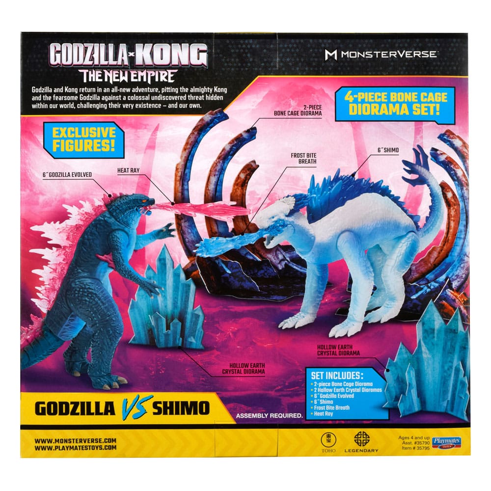 Godzilla x Kong The new Empire Action Figures Assortment 4 BOTI