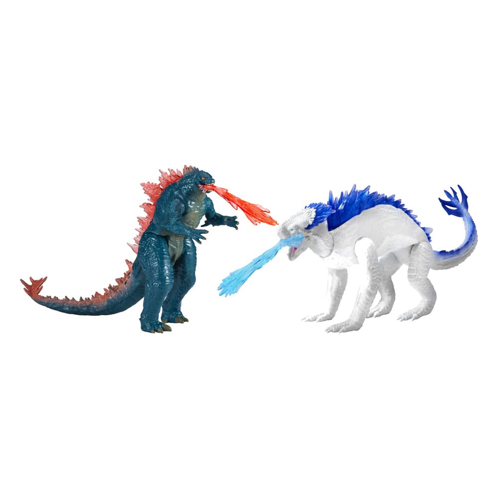 Godzilla x Kong The New Empire Diorama 2 Pack Godzilla vs Shimo Playmates