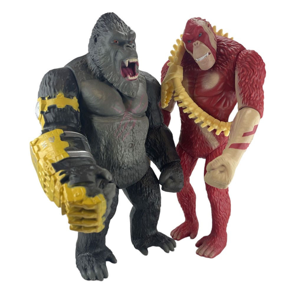Godzilla x Kong The New Empire Diorama 2 Pack Kong vs Skar Playmates