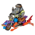 Teenage Mutant Ninja Turtles Action Figure with Vehicle Rocksteady & Chopper Playmates