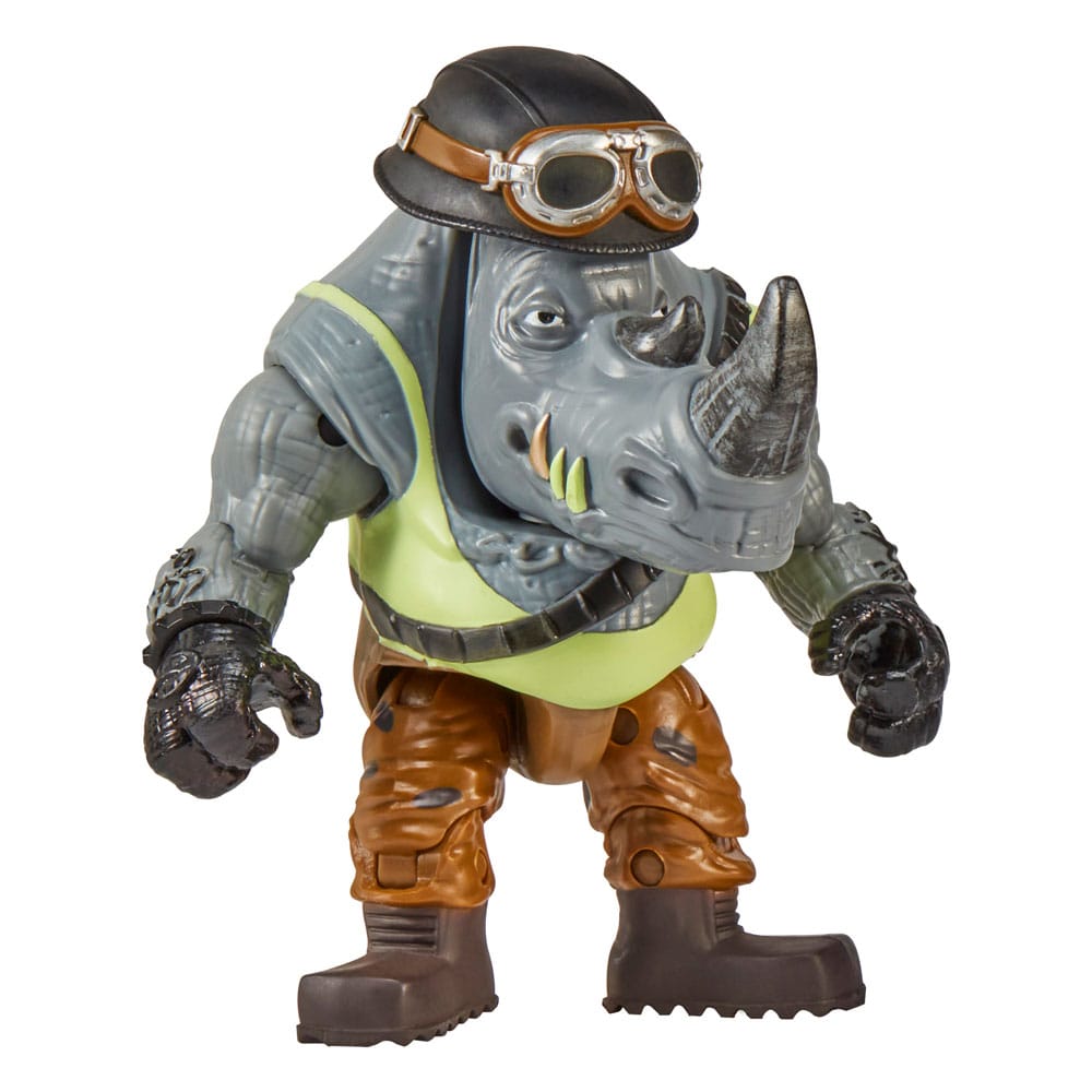 Teenage Mutant Ninja Turtles Action Figure with Vehicle Rocksteady & Chopper Playmates