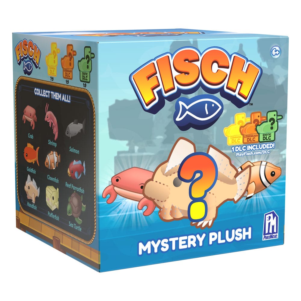 Fisch Plush Figures Display 9 Phat Mojo
