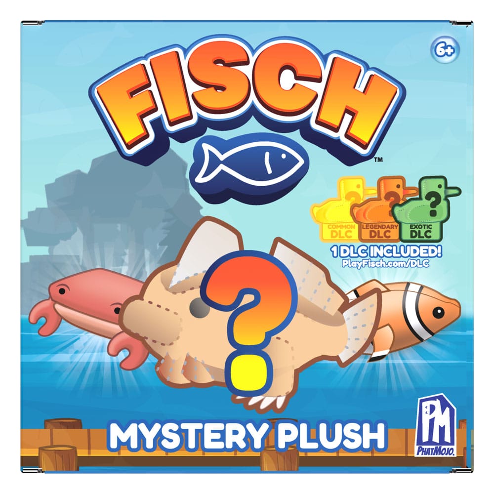 Fisch Plush Figures Display 9 Phat Mojo