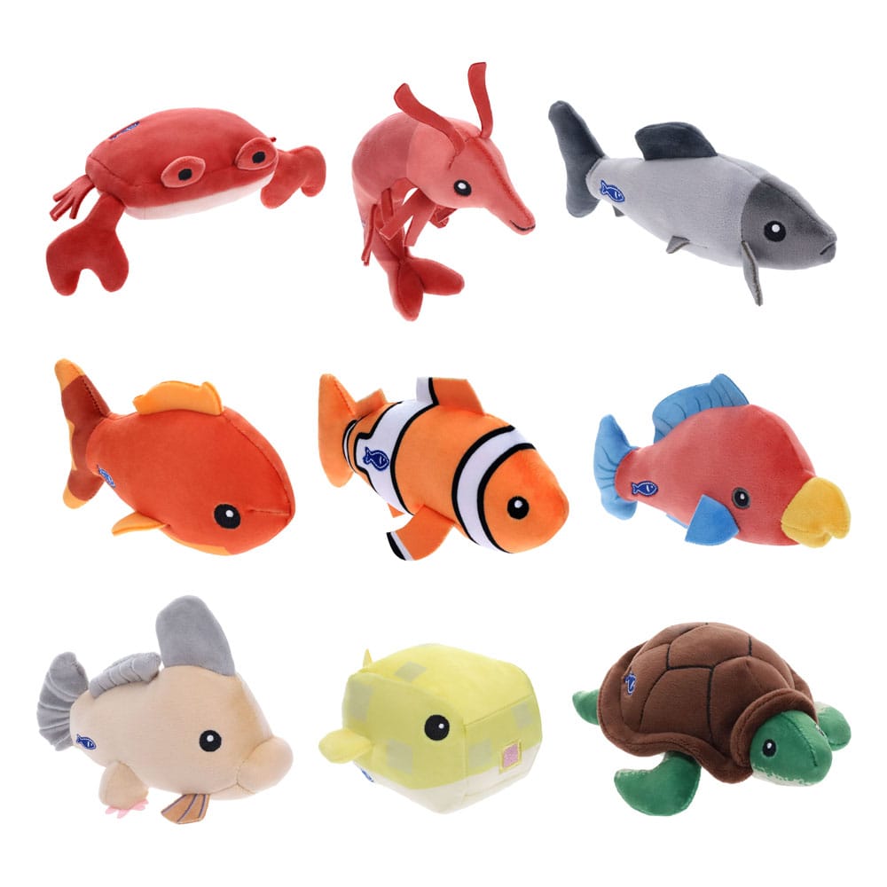 Fisch Plush Figures Display 9 Phat Mojo