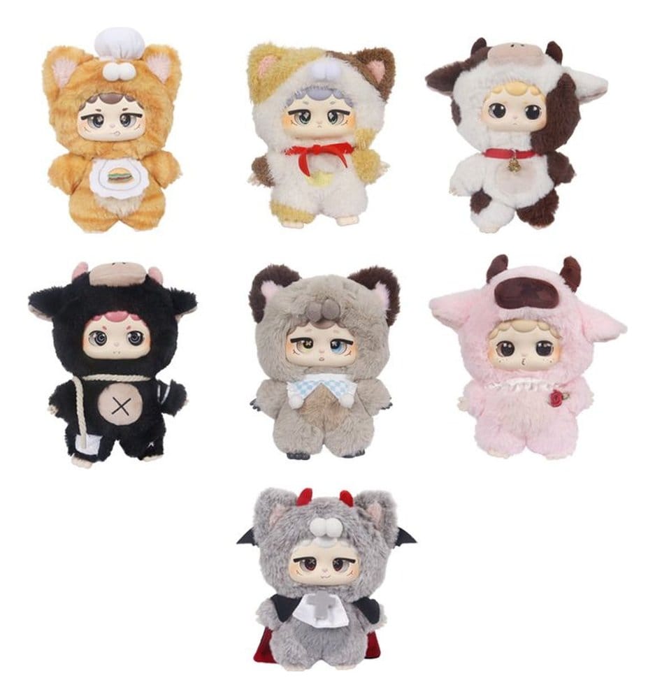 Miiloo Plush Figures Blind Box Display 6 BOTI