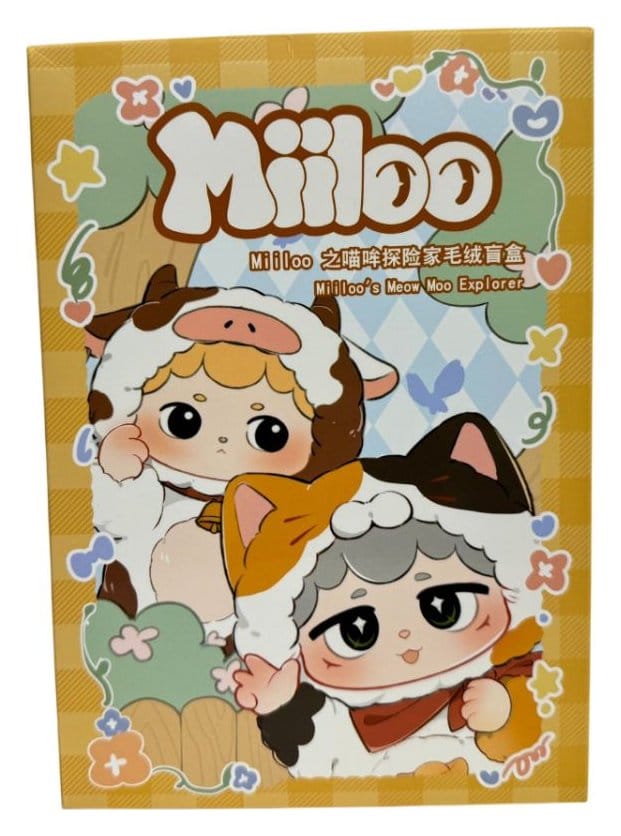 Miiloo Plush Figures Blind Box Display 6 BOTI