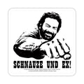 Bud Spencer Tin coasters Schnauze und Ex Blechwaren Fabrik Braunschweig