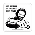 Bud Spencer Tin coasters Faust Pferd Blechwaren Fabrik Braunschweig