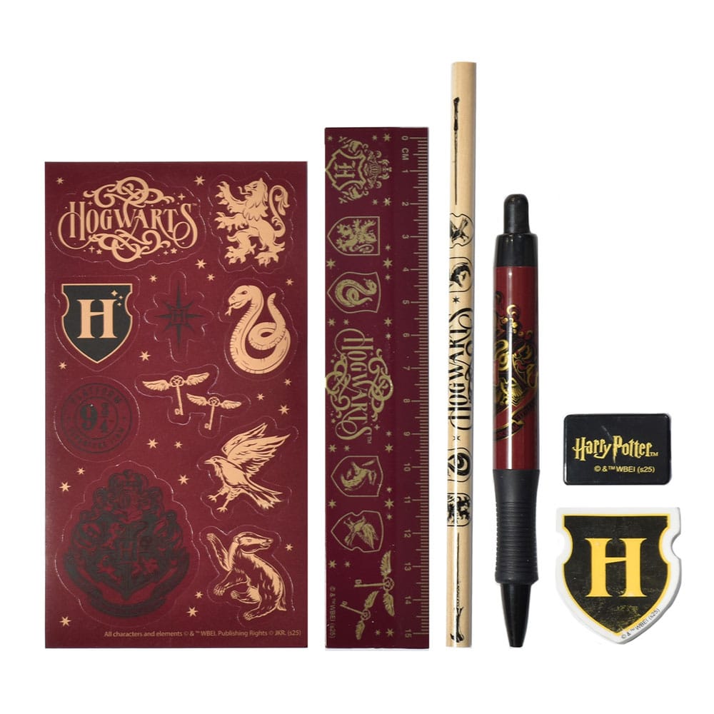 Harry Potter Stationery Set 6 Pack Magical Locations Blue Sky Studios