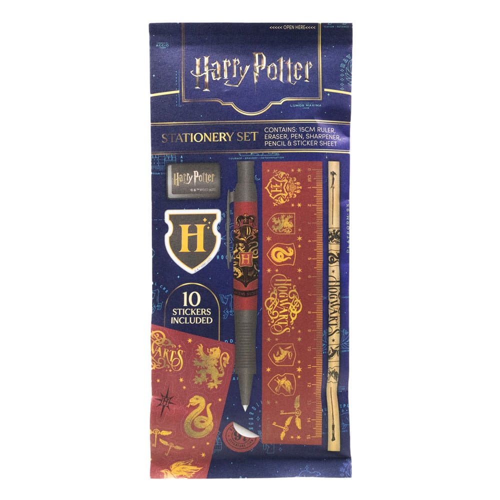 Harry Potter Stationery Set 6 Pack Magical Locations Blue Sky Studios