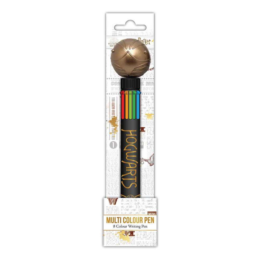 Harry Potter Multi Colour Pen Snitch Blue Sky Studios