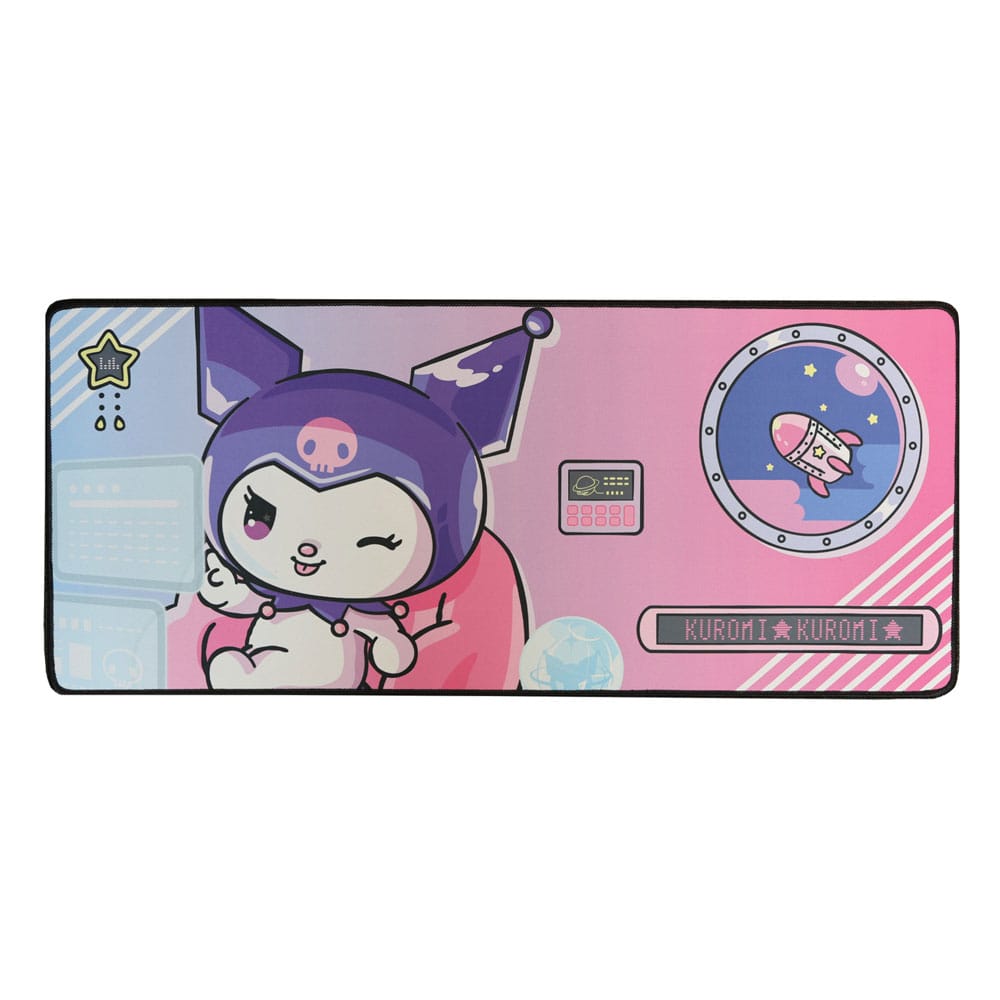 Sanrio XXL Mousepad Kuromi Spaceship Blue Sky Studios