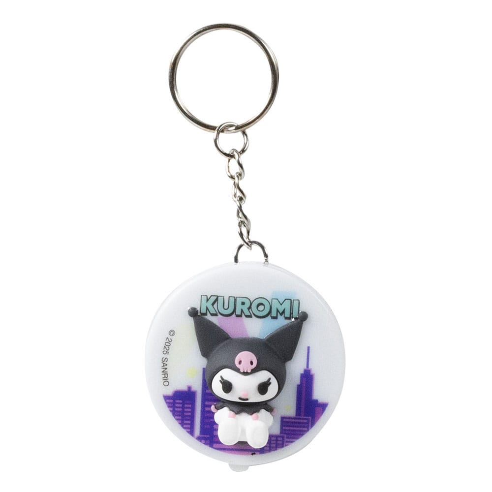 Sanrio Keychain with light Kuromi Blue Sky Studios