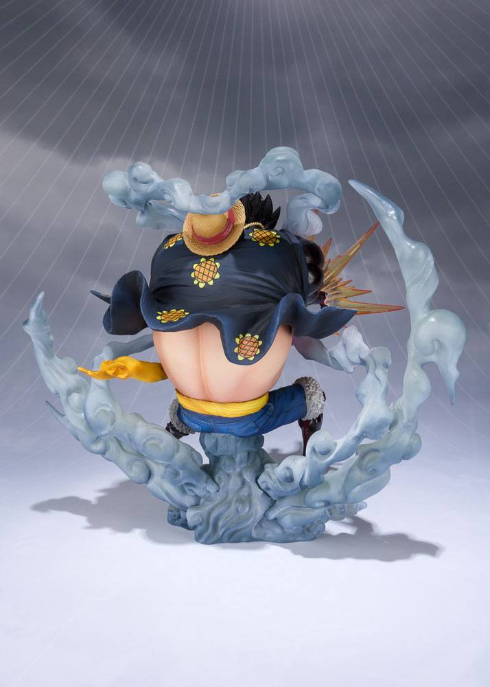 One Piece FiguartsZERO Monkey D. Luffy Gear 4 Leo Bazooka Reissue Bandai Tamashii Nations