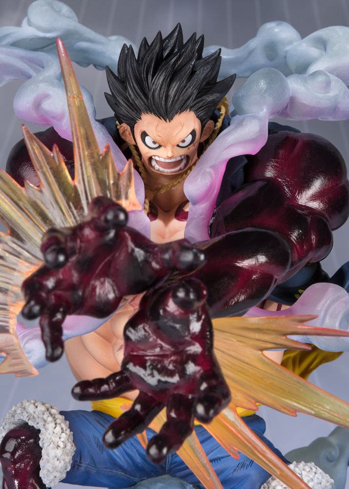 One Piece FiguartsZERO Monkey D. Luffy Gear 4 Leo Bazooka Reissue Bandai Tamashii Nations
