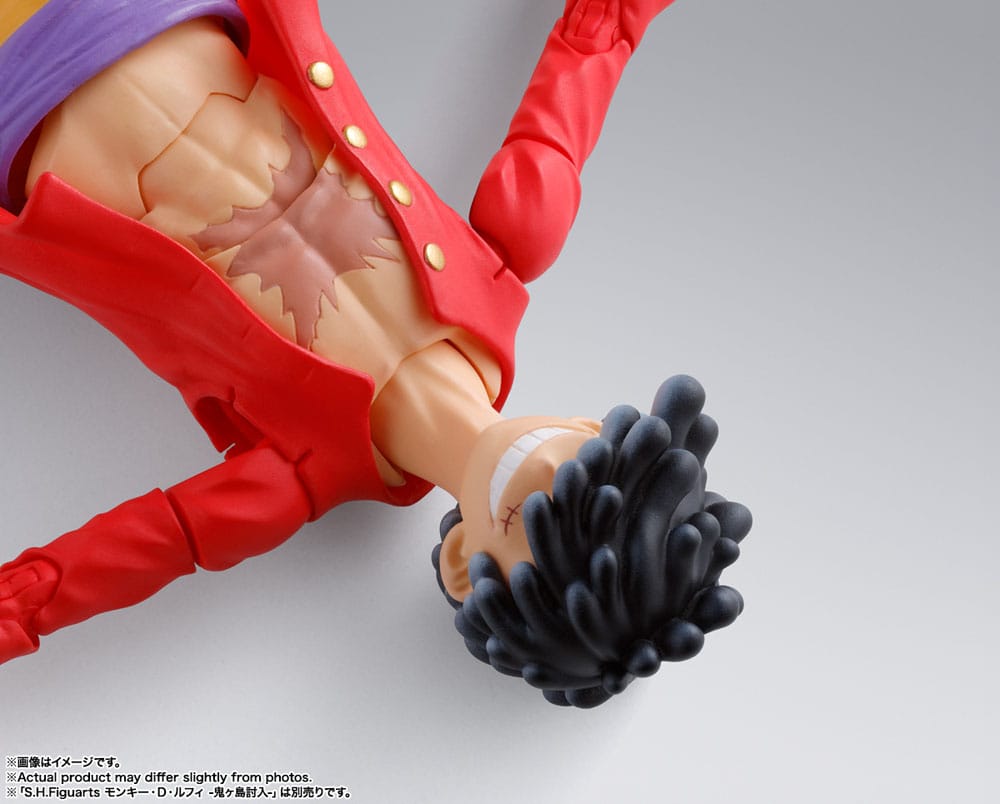 One Piece S.H. Figuarts Action Figure Monkey D. Luffy Gear 5 Bandai Tamashii Nations