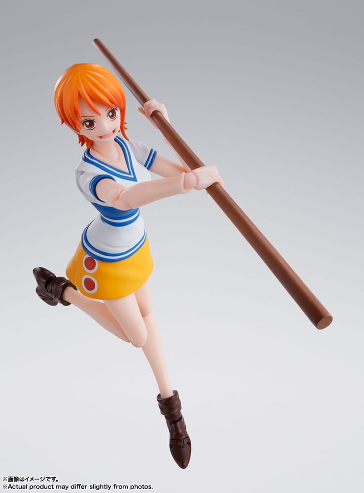 One Piece S.H. Figuarts Action Figure Nami Romance Dawn Bandai Tamashii Nations