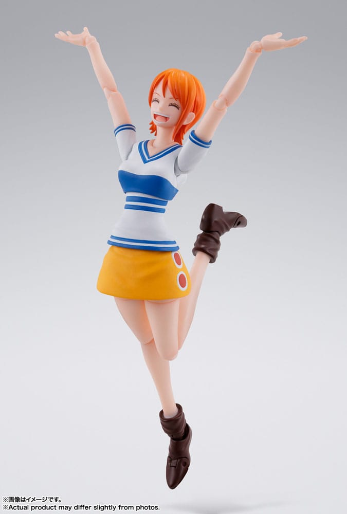 One Piece S.H. Figuarts Action Figure Nami Romance Dawn Bandai Tamashii Nations
