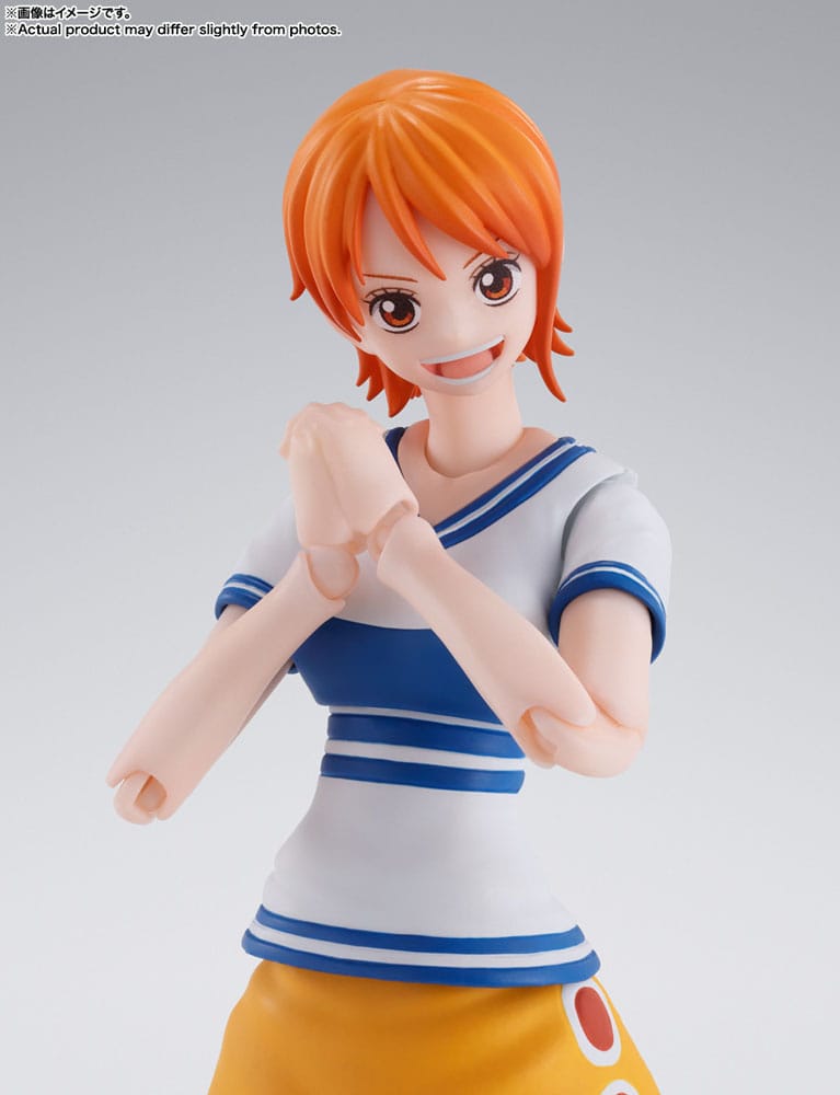 One Piece S.H. Figuarts Action Figure Nami Romance Dawn Bandai Tamashii Nations
