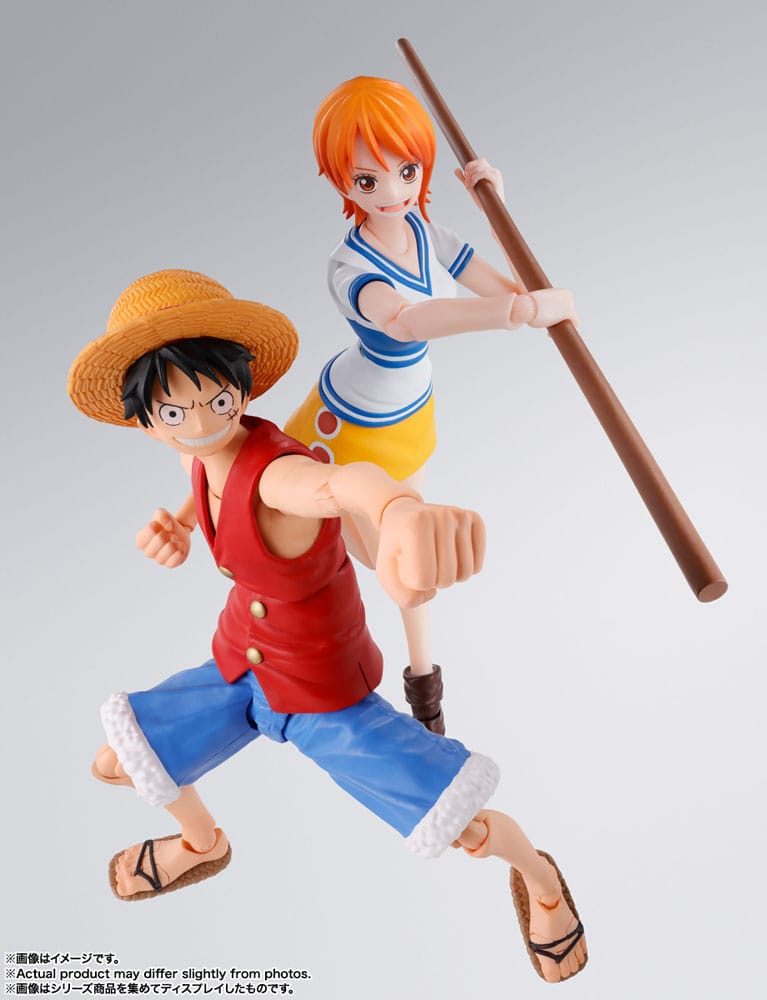 One Piece S.H. Figuarts Action Figure Nami Romance Dawn Bandai Tamashii Nations
