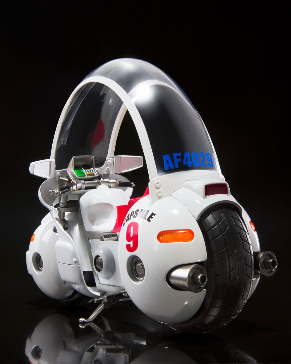 Dragon Ball S.H. Figuarts Vehicle with Figure Bulma's Motorcycle Hoipoi Capsule No. 9 Bandai Tamashii Nations