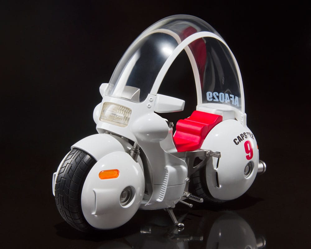 Dragon Ball S.H. Figuarts Vehicle with Figure Bulma's Motorcycle Hoipoi Capsule No. 9 Bandai Tamashii Nations