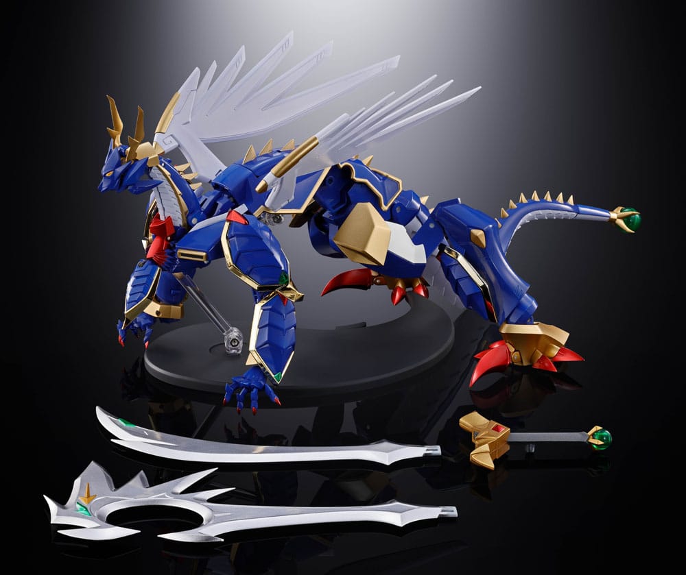 Super Robot Wars Original Generations Soul of Chogokin Actionfigure GX 119 Ryuko O/Koryu O Bandai Tamashii Nations