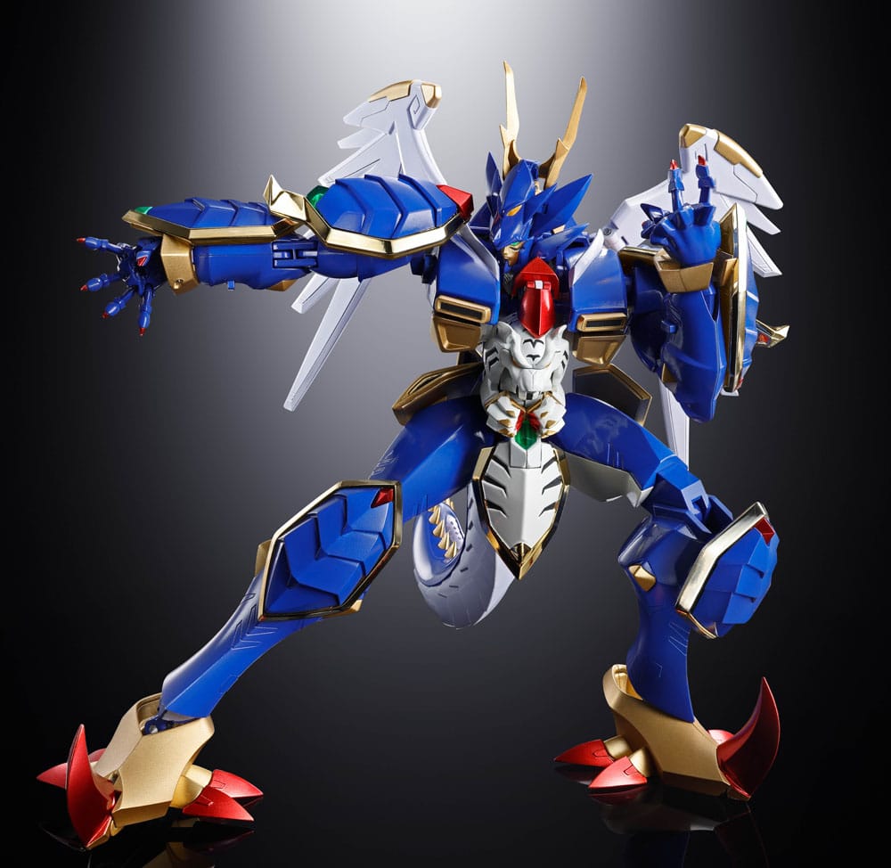 Super Robot Wars Original Generations Soul of Chogokin Actionfigure GX 119 Ryuko O/Koryu O Bandai Tamashii Nations