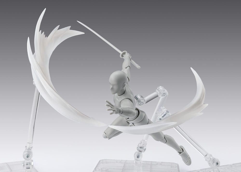 Tamashii Effect Action Figure Accessory Wind White for S.H.Figuarts Bandai Tamashii Nations