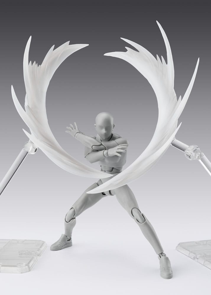 Tamashii Effect Action Figure Accessory Wind White for S.H.Figuarts Bandai Tamashii Nations