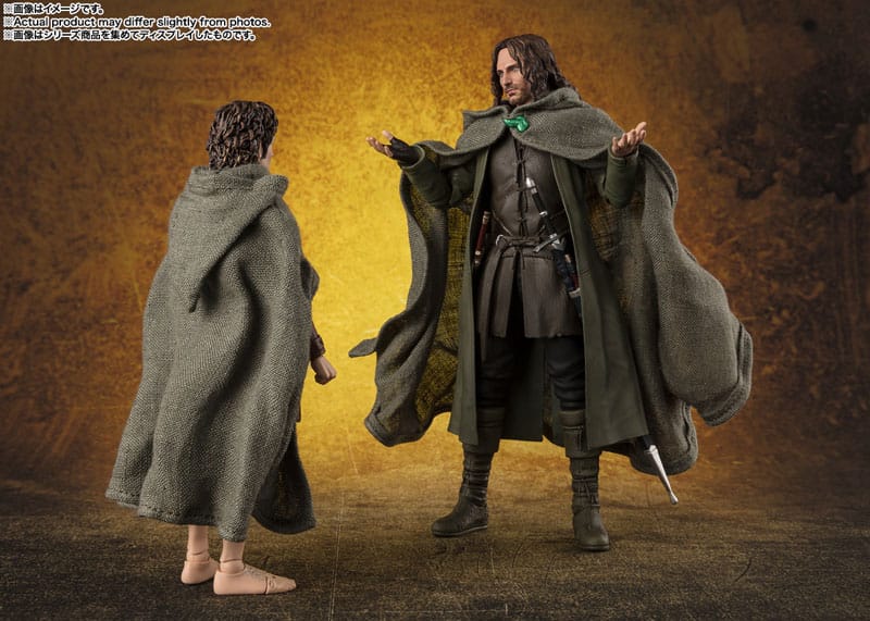 Lord of the Rings S.H. Figuarts Action Figures Frodo Baggins & Gollum Bandai Tamashii Nations