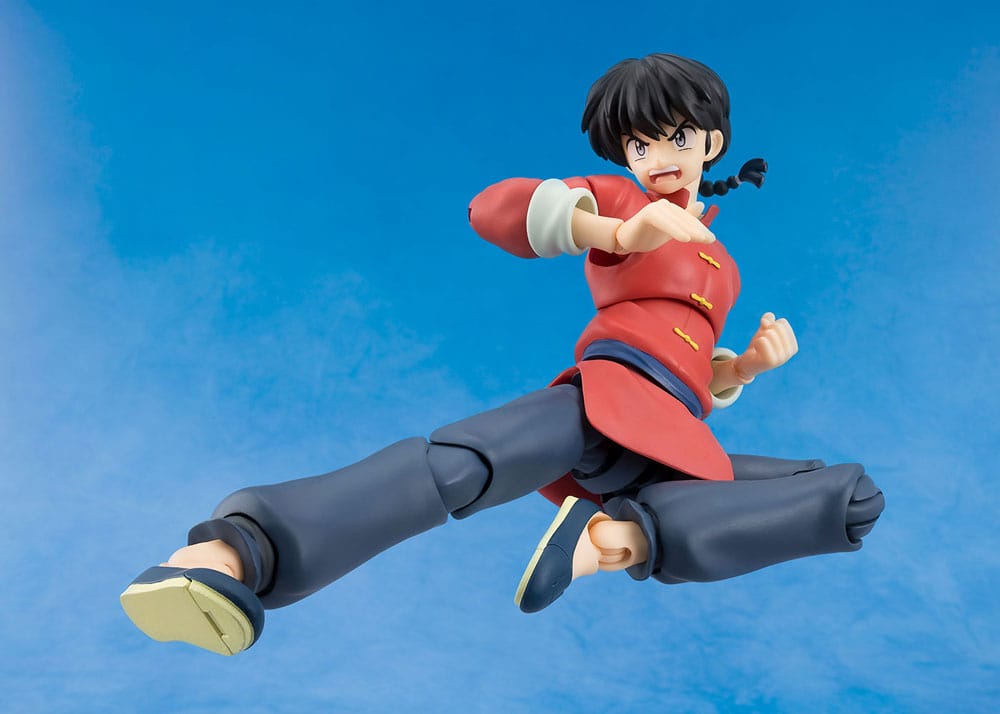 Ranma S.H. Figuarts Action Figure Ranma Saotome Bandai Tamashii Nations