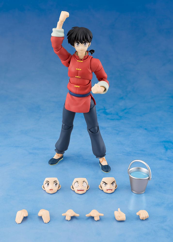 Ranma S.H. Figuarts Action Figure Ranma Saotome Bandai Tamashii Nations
