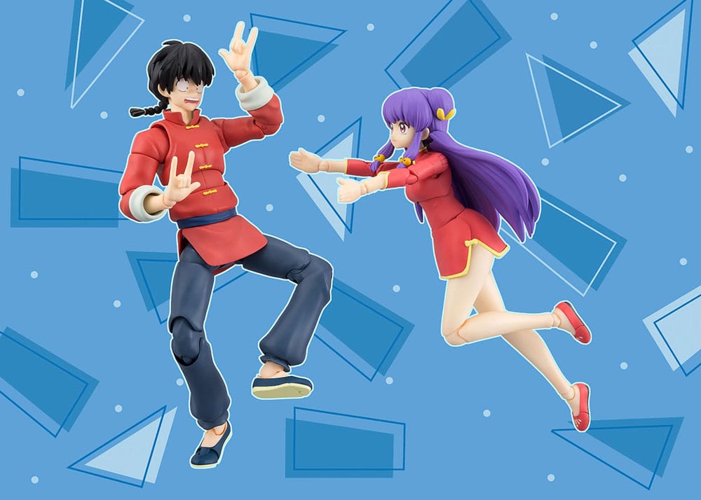 Ranma S.H. Figuarts Action Figure Ranma Saotome Bandai Tamashii Nations
