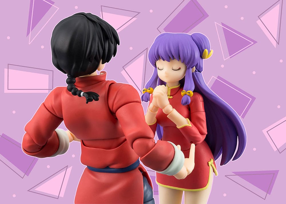 Ranma S.H. Figuarts Action Figure Shampoo Bandai Tamashii Nations
