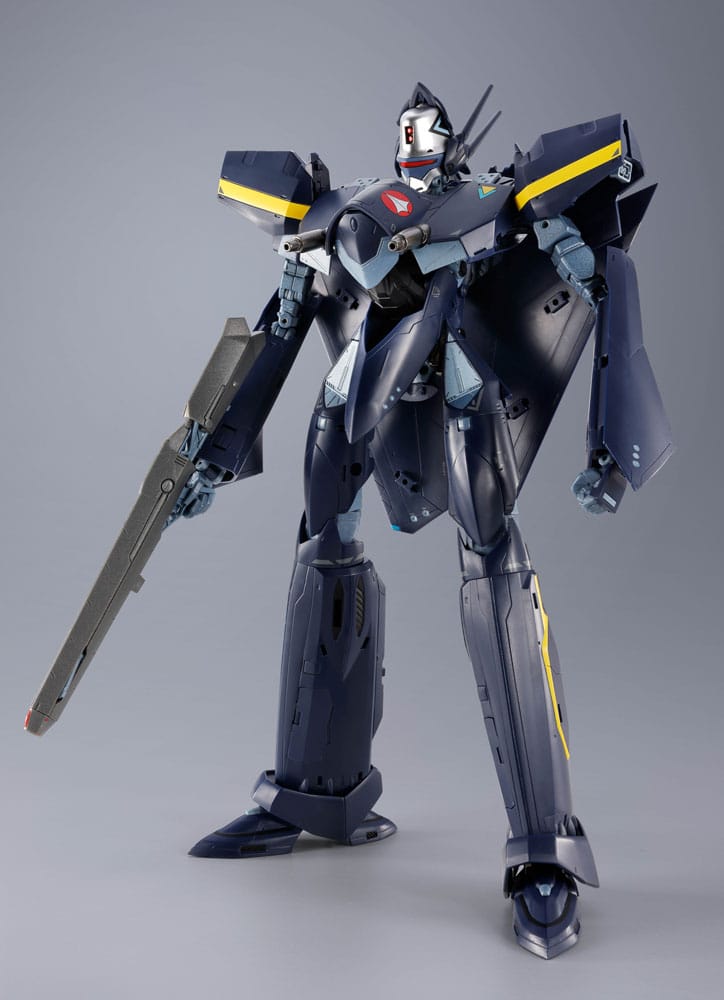 Macross 7 DX Chogokin Action Figure VF 17S Nightmare Stealthvalkyrie Gamlin Kizaki use Bandai Tamashii Nations