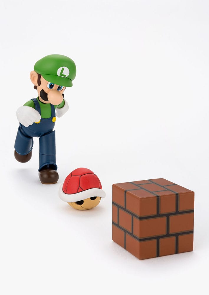 Super Mario S.H. Figuarts Action Figure Luigi Bandai Tamashii Nations