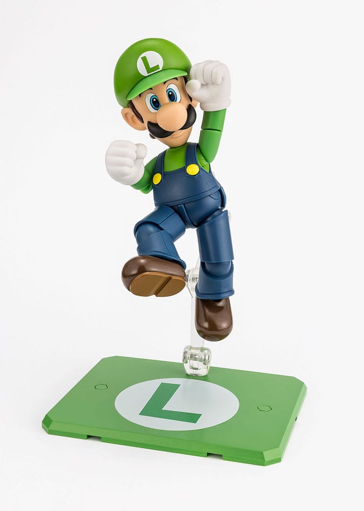 Super Mario S.H. Figuarts Action Figure Luigi Bandai Tamashii Nations