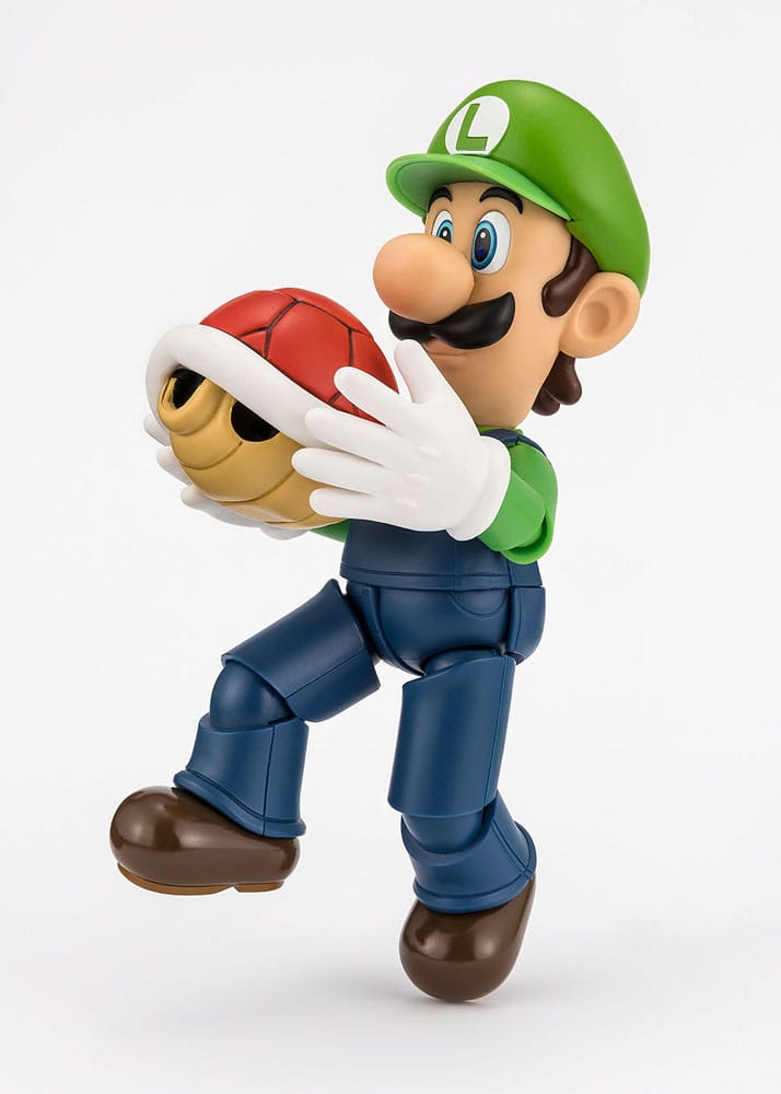 Super Mario S.H. Figuarts Action Figure Luigi Bandai Tamashii Nations