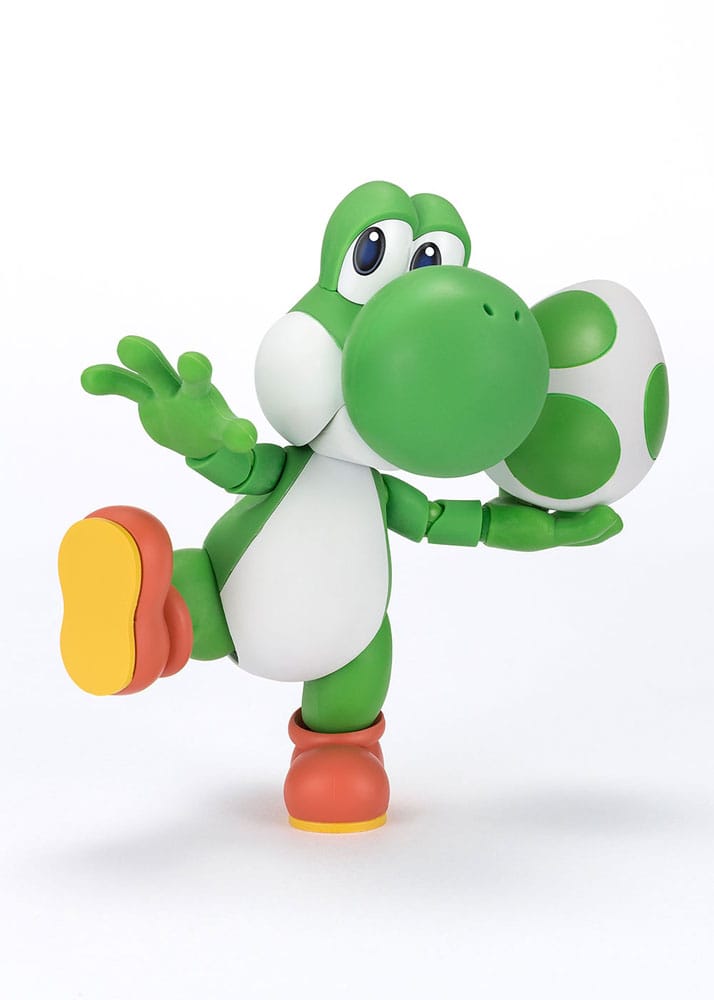 Super Mario S.H. Figuarts Action Figure Yoshi Bandai Tamashii Nations