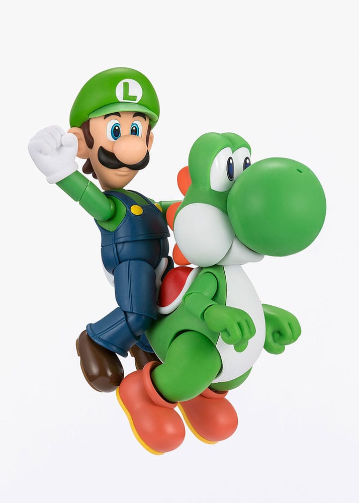 Super Mario S.H. Figuarts Action Figure Yoshi Bandai Tamashii Nations