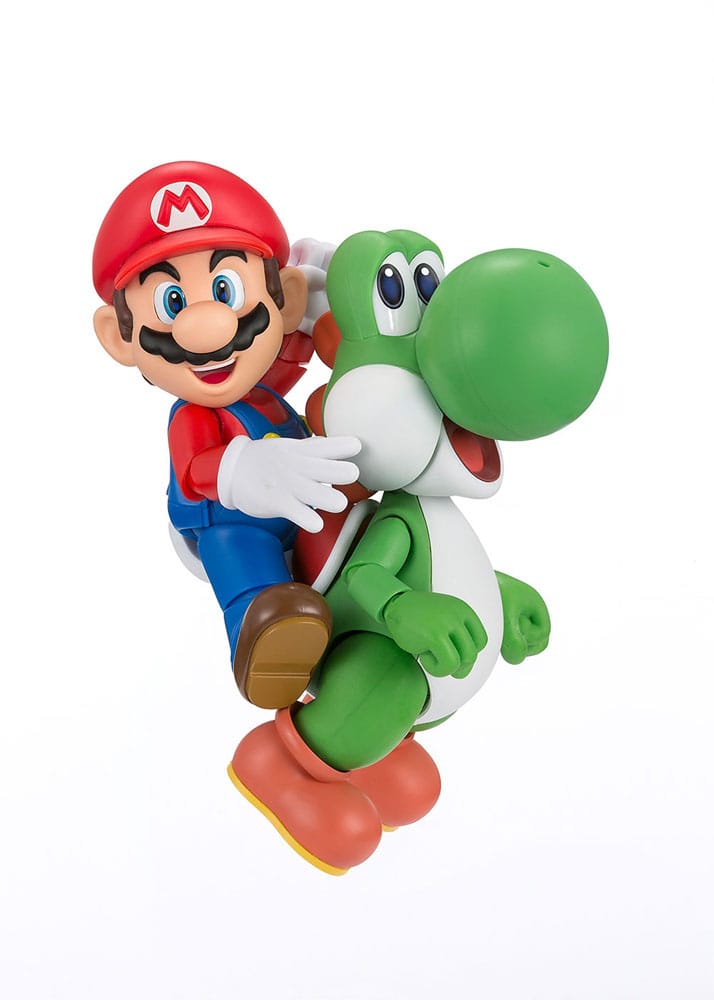Super Mario S.H. Figuarts Action Figure Yoshi Bandai Tamashii Nations