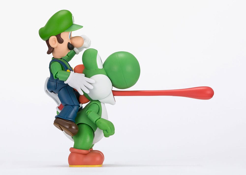 Super Mario S.H. Figuarts Action Figure Yoshi Bandai Tamashii Nations