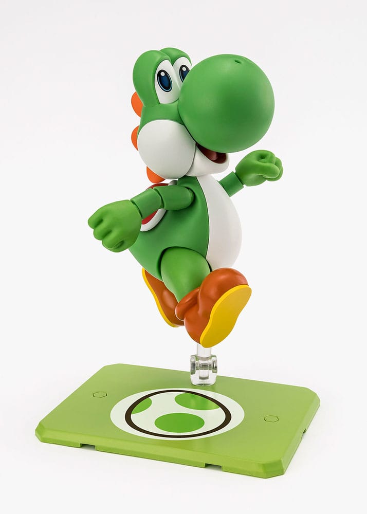 Super Mario S.H. Figuarts Action Figure Yoshi Bandai Tamashii Nations