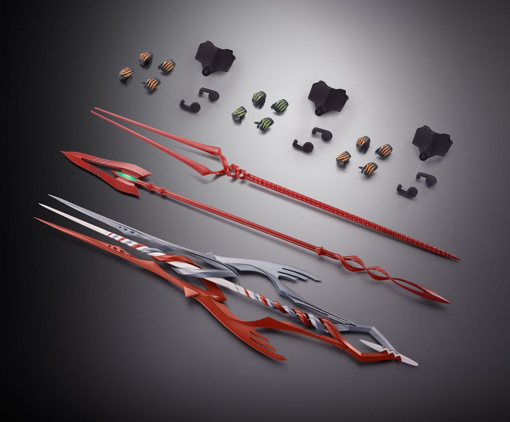 Neon Genesis Evangelion Metal Build Accessory Set 3 Spears Set for Eva 30th with the Spear Another Color Bandai Tamashii Nations